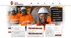Desktop Screenshot of baseresources.com.au