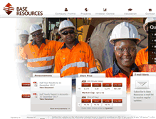 Tablet Screenshot of baseresources.com.au